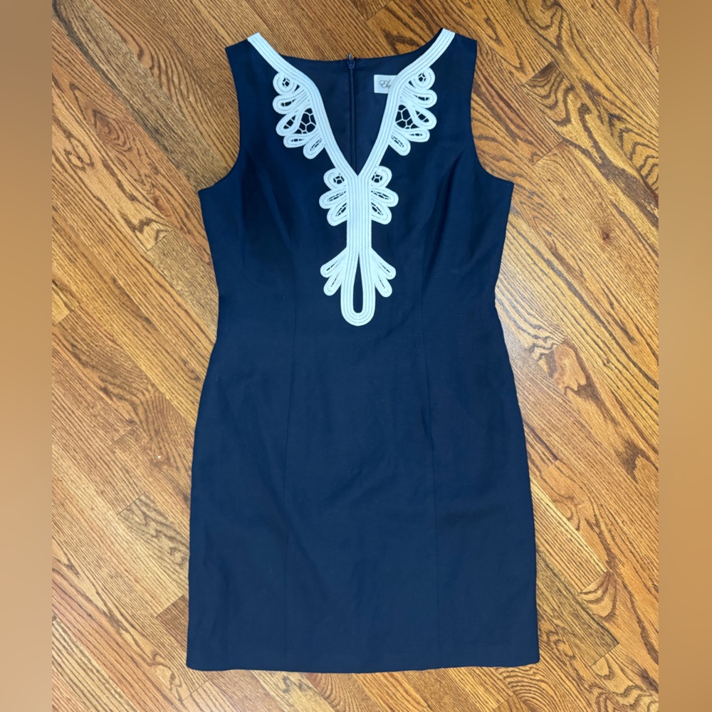 Eliza J Navy Blue Dress
